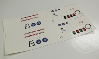 Decal Sheet for BlitzRCWorks 3 CH Mini F-35 Lightning II RC EDF Jet