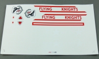 Decal Sheet for Sky Flight Hobby 4 CH F-117 Stealth Fighter RC EDF Jet