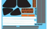 Decal Sheet, Xfly Model Tasman for Xfly-Model 5 CH Tasman 1500mm RC Trainer Airplane