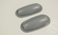 Decorative Intake, LX F4F Wildcat Blue for BlitzRCWorks 5 CH Blue F4F Wildcat RC Warbird Airplane