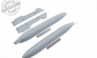 Drop Tank with Pylon Set, AF Model L-39 Olive Camo Turbine for AF Model 12 CH Camo L-39 Albatros RC Turbine Jet