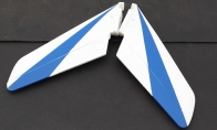Elevator, AF Model MiG-17 Blue Turbine for AF Model 11 CH Blue White MiG-17 RC Turbine Jet