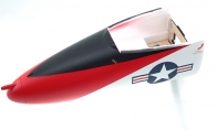Front Fuselage, AF Model T-45 Turbine Version Red Navy for AF Model 12 CH Navy T-45 Goshawk RC Turbine Jet