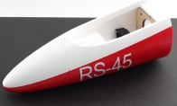 Front Fuselage, AF Model White MB339 105mm EDF Versoin for AeroFoam 12 CH White Red Aermacchi MB-339 105mm RC EDF Jet
