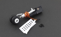 Front Landing Gear System with gear door for Xfly-Model 6 CH J65 w/ 3-Axis Stabilization Gyro System Twin 70mm RC EDF Jet