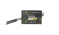 FrSky 2.4GHz Archer Plus SR12+ Gyro Stabilized Receiver with 12CH Ports