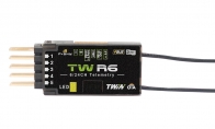 FrSky Dual 2.4GHz TW R6 Receiver with 6CH Ports