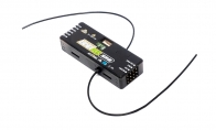 FrSky FrSky 2.4GHz Archer Plus SR8 Gyro Stabilized Receiver with 8CH Ports for FrSky Black TWIN X14S Dual 2.4G 24-Channel Radio System RC Option