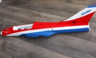 Fuselage Set for Xfly-Model 6 CH Red Sirius 80mm RC EDF Jet