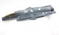 Fuselage with 50mm EDF Unit and Motor installed for BlitzRCWorks 3 CH Mini F-35 Lightning II V2 w/ Gyro RC EDF Jet