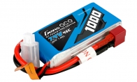 Gens Ace 2S 7.4V 1000mAh 45C Lipo Battery Pack w/ Deans Connector
