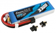 Gens Ace 3S 11.1V 3300mAh 45C Lipo Battery Pack w/ EC3 & Deans Connectors