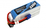 Gens Ace 6S 22.2V 2200mAh 45C Lipo Battery Pack w/ EC3 Connector