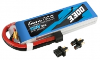 Gens Ace Gens Ace 3S 11.1V 3300mAh 45C Lipo Battery Pack w/ EC3 & Deans Connectors for Xfly-Model 5 CH Swift 2100 RC Glider