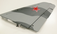 Gray Right Main Wing with 2 Servos with LED Light for BlitzRCWorks 12 CH Super MiG-29 RC EDF Jet