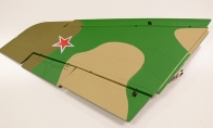 Green Camo Left Main Wing with 2 Servos with LED Light for BlitzRCWorks 12 CH Green Camo Super MiG-29 RC EDF Jet
