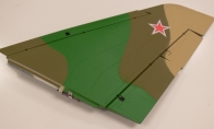 Green Camo Right Main Wing with 2 Servos with LED Light for BlitzRCWorks 12 CH Green Camo Super MiG-29 RC EDF Jet