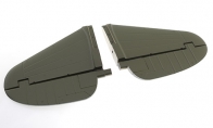 Horizontal Stab, BlitzRCWorks 1.1M P40N V2 for BlitzRCWorks 7 CH Green 1100mm P-40 Warhawk RC Warbird Airplane