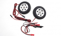 JP Hobby All-In-One Assembled Main Wheel Set (Diameter: 60mm Axle Shaft Size: 4mm) with JP Electric Brake System