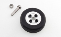 JP Hobby Complete Wheel Assembly (Diameter: 40mm/Axles Diameter: 4.0mm)