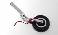 Left Strut with 65mm Wheel w/ ABS brake for Global Aerofoam 12 CH CCCP L-39 Albatross RC Turbine Jet