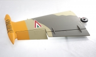 Left Wing w/ Gear and Servos for AeroFoam 12 CH Yellow Olive Camo L-39 Albatros 105mm RC EDF Jet