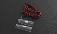 Light Set w/ Light Cover for AeroFoam 12 CH White Red Aermacchi MB-339 105mm RC EDF Jet