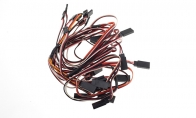 LX 1.6m F4U Servo Extension Cable Set for BlitzRCWorks 8 CH Super F4U Corsair V2 RC Warbird Airplane