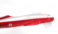 Main Fuselage, AF Model White MB339 105mm EDF Versoin for AeroFoam 12 CH White Red Aermacchi MB-339 105mm RC EDF Jet