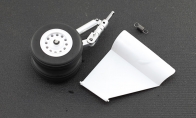 Main Landing Gear Set with gear door (R) for Xfly-Model 6 CH J65 w/ 3-Axis Stabilization Gyro System Twin 70mm RC EDF Jet