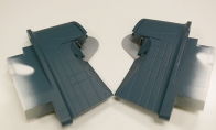 Main Wing Center Section, LX F4F Wildcat Blue for BlitzRCWorks 5 CH Blue F4F Wildcat RC Warbird Airplane