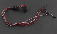 Multipin Connector - Designed for 3 servos, 3 Lights/Gear for AeroFoam 12 CH Navy T-45 Goshawk RC Turbine Jet