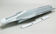 Painted Fuselage Set (with Retract Door) for BlitzRCWorks 8 CH Super F-16 EX V2 RC EDF Jet