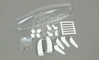 Plastic Parts and Screw Set for BlitzRCWorks 3 CH Red Mini Viper / 3 CH Mini Viper RC EDF Jet