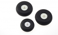 PU Wheel Set, FlyFans SU-27 Twin 64mm EDF for FlyFans 6 CH Flanker Camo SU-27 Twin 64mm RC EDF Jet