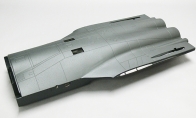 Rear Fuselage , LX Su-47 for BlitzRCWorks 8 CH Sukhoi Su-47 Berkut V2 RC EDF Jet