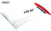 Right Wing with gear installed for AF Model 6 CH Thunderbirds Diamond 70mm RC EDF Jet