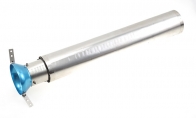 Stainless Exhaust Pipe, AF Model MiG-17, AF Model MiG-17 Turbine for AF Model 11 CH Blue White MiG-17 RC Turbine Jet