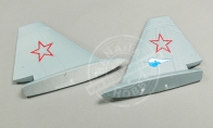 Tail Set and Nose Cone for BlitzRCWorks 3 CH Mini Sukhoi PAK FA T-50 w/ Gyro RC EDF Jet