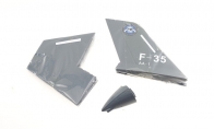 Tail Set and Nose Cone for BlitzRCWorks 3 CH Mini F-35 Lightning II RC EDF Jet