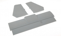 Tail Wing , VTOL V-22 Osprey Tactic Gray for BlitzRCWorks 5 CH Tactic Gray VTOL V-22 Osprey RC Warbird Airplane