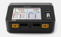 ToolkitRC ToolkitRC M6DAC 2-Channel 350W / 700W AC/DC Smart Quick Dual Charger/Discharger for LiPo/LiHV/LiFe/Li-ion/LTO/NiMh/PB Batteries for BlitzRCWorks 4 CH Mini Delta Wing RC EDF Jet