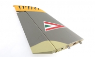 Vertical Fin w/ Rudder for AeroFoam 12 CH Yellow Olive Camo L-39 Albatros 105mm RC EDF Jet