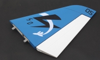 Vertical Stab., AF Model T-45 Blue Navy for AeroFoam 12 CH Lone Star T-45 Goshawk 105-110mm RC EDF Jet