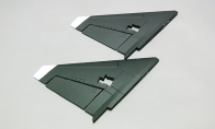 Vertical Stabilizer, LX Su-47 for BlitzRCWorks 8 CH Sukhoi Su-47 Berkut V2 RC EDF Jet