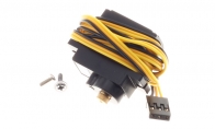 Xfly 13g Digital Metal Gear Servo Positive w/550mm Lead, Twin 70mm J-65 Steering,
Twin Otter Steering for XFly-Model 5 CH Twin Otter 1800mm (71") STOL RC Trainer / Float / FPV Airplane