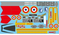 XFly Alpha Decal Sheet - Grey for Xfly-Model 6 CH French Air Force Alpha Jet 80mm RC EDF Jet
