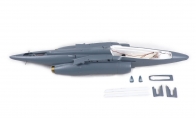 XFly Alpha Fuselage - Grey for Xfly-Model 6 CH French Air Force Alpha Jet 80mm RC EDF Jet