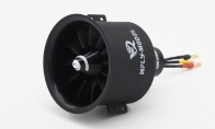 Xfly-Model Galaxy X8 80mm Clockwise Rotation 12-Blade EDF w/ 6S Brushless 3280-kv2200 Inrunner Motor
