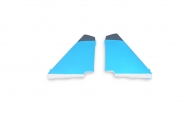 XFly Su-27 Twin 50mm(Camo Blue) Vertical Stabilizer for XFLY-MODEL 4 CH Digital Blue Camo Su-27 PRO Twin 50mm RC EDF Jet